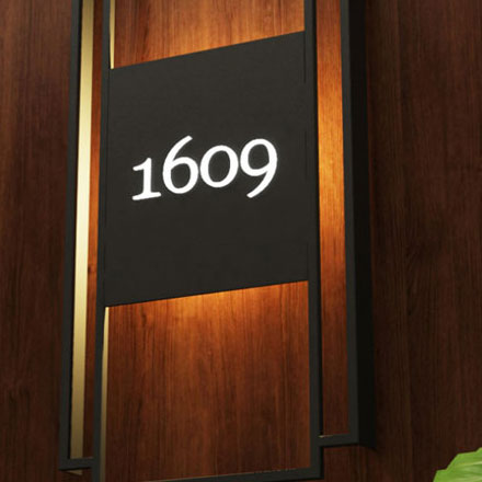 西安酒店標識設計作品案例展示